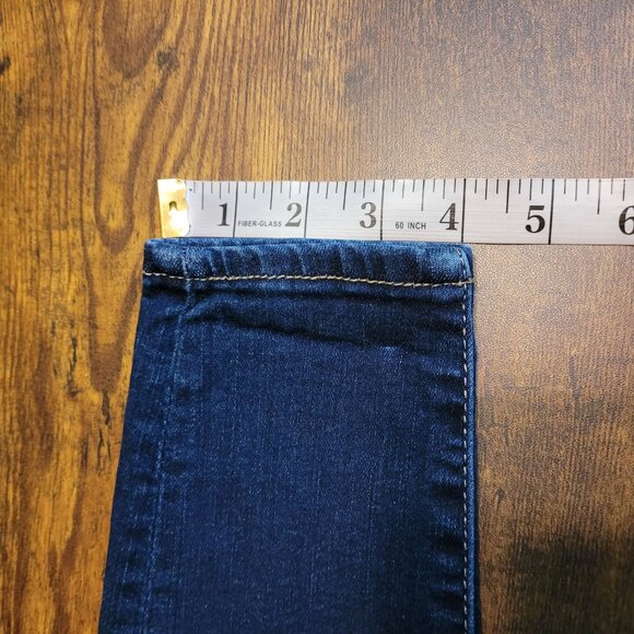 American Eagle Jeans 2 R Next Level Stretch Jegging Low Rise Medium Dark Wash - Picture 11 of 12